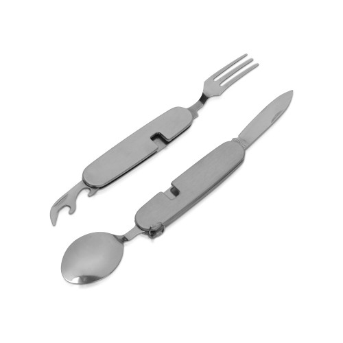 Приборы Camper 4 в 1 в чехле: вилка, ложка, нож, открывалка