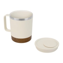 Стальная кружка с двойными стенками "Swipe", белый0,00