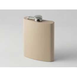 Фляжка 240 мл Remarque soft touch, 304 сталь, бежевый