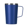 Стальная кружка с двойными стенками и порошковым покрытием "Tibet", нейви