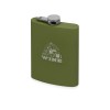 Фляжка 240 мл Remarque soft touch, 201 сталь, зеленый милитари