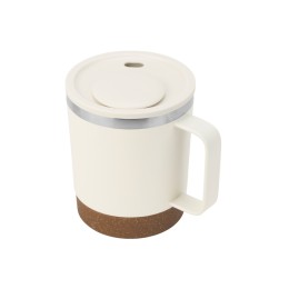 Стальная кружка с двойными стенками "Swipe", белый0,00