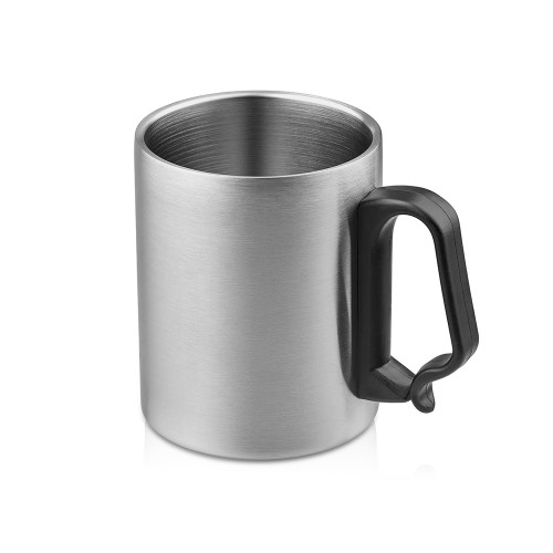 Стальная кружка с двойными стенками "Climber Max", 450 мл, черный