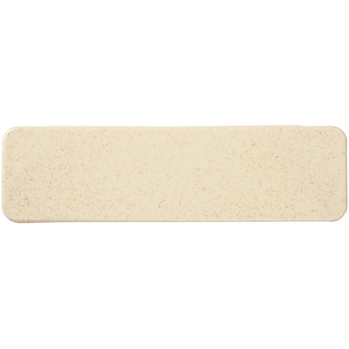 Набор столовых приборов Bamberg из бамбукового волокна, бежевый