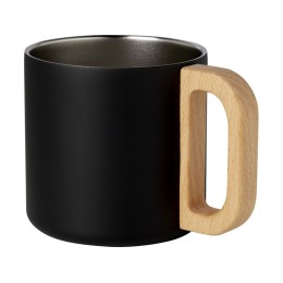 Кружка Bjorn объемом 360 мл с медной вакуумной изоляцией, сплошной черный