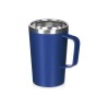 Стальная кружка с двойными стенками и порошковым покрытием "Tibet", нейви
