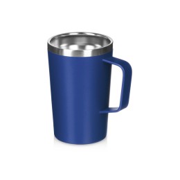 Стальная кружка с двойными стенками и порошковым покрытием "Tibet", нейви