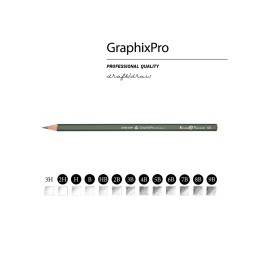 Набор чернографитовых карандашей  "Sketch & Art" ,12 шт. 2h-9b, металлическая коробка с ложементом