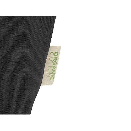 Косметичка Odisha из органического материала OCS, 180 г/м², 3 л, черный
