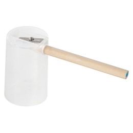 Набор карандашей "Cartoon" 12 единиц, натуральный/прозрачный