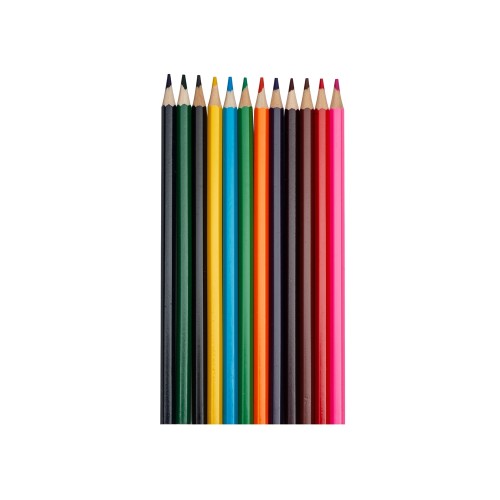 Набор из 12 цветных карандашей "Hakuna Matata", красный