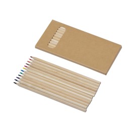 Набор из 12 цветных карандашей "Painter", крафт