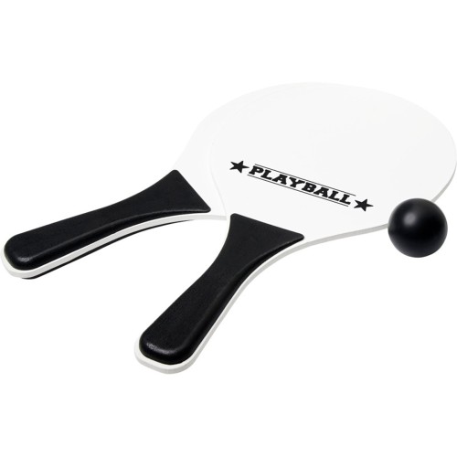 Набор для пляжных игр Bounce, черный