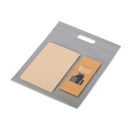 Подарочный набор для творчества "Les Artistes", натуральный/серый