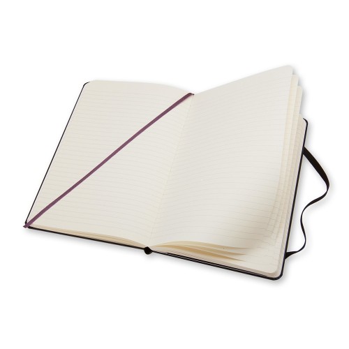 Записная книжка Moleskine Classic (в линейку) в твердой обложке, Large (13х21см), черный