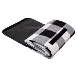 Плед для пикника Recreation, белый/черный