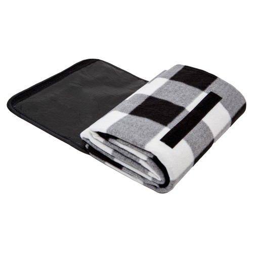 Плед для пикника Recreation, белый/черный