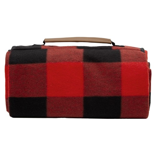 Плед для пикника Recreation, красный/черный