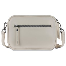 Сумка кросс-боди женская BUGATTI АЛМАТА | ALMATA, бежевая, полиуретан, 21,5х6х15 см