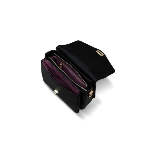 Сумка женская BUGATTI ЭЛЛА | ELLA, чёрная, полиуретан, 29х10х22 см