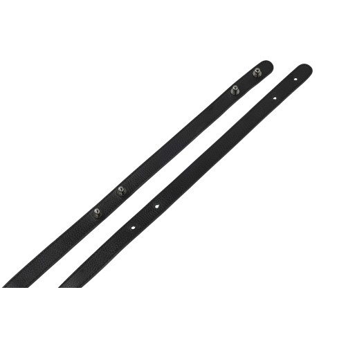 Сумка кросс-боди женская BUGATTI ЭЛЬЗА | ELSA, чёрная, воловья кожа/полиэстер, 19х5,5х14 см