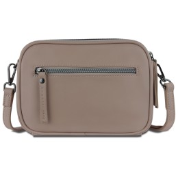 Сумка кросс-боди женская BUGATTI АЛМАТА | ALMATA, песочная, полиуретан, 21,5х6х15 см