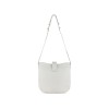 Сумка женская BUGATTI ЭЛЬЗА | ELSA, белая, воловья кожа/полиэстер, 29х8х27 см