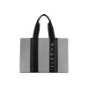 Сумка-тоут женская BUGATTI АМБРА | AMBRA, серо-черный цвет, хлопок/полиэстер, 45х14х32 см