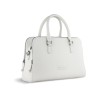 Сумка женская BUGATTI ЭЛЬЗА | ELSA, белая, воловья кожа/полиэстер, 32х13х22 см