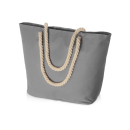 Сумка «Seaside» для шопинга и пляжа с широким дном, серый