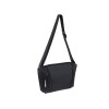 Сумка через плечо TORBER НОВА, черный, нейлон/полиэстер, 33 х 6 х 20 см