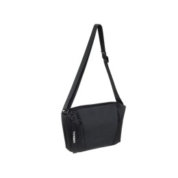 Сумка через плечо TORBER НОВА, черный, нейлон/полиэстер, 33 х 6 х 20 см