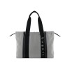 Сумка-шоппер женская BUGATTI АМБРА | AMBRA, серо-черный цвет, хлопок/полиэстер, 45х10х34 см