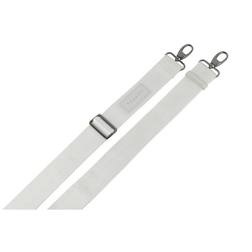 Сумка женская BUGATTI ЭЛЬЗА | ELSA, белая, воловья кожа/полиэстер, 32х13х22 см