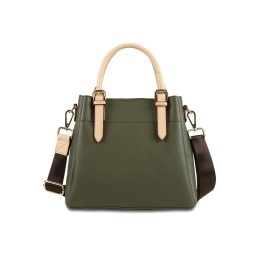 Сумка женская BUGATTI ЭЛЛА | ELLA, оливковая, полиуретан, 27х12х23,5 см