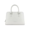 Сумка женская BUGATTI ЭЛЬЗА | ELSA, белая, воловья кожа/полиэстер, 32х13х22 см
