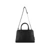 Сумка женская BUGATTI ЭЛЬЗА | ELSA, чёрная, воловья кожа/полиэстер, 32х13х22 см