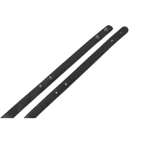 Сумка женская BUGATTI ЭЛЬЗА | ELSA, чёрная, воловья кожа/полиэстер, 29х8х27 см