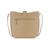 Сумка женская BUGATTI ЭЛЬЗА | ELSA, песочного цвета, воловья кожа/полиэстер, 29х8х27 см