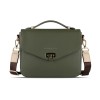 Сумка женская BUGATTI ЭЛЛА | ELLA, оливковая, полиуретан, 29х10х22 см