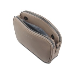 Сумка кросс-боди женская BUGATTI АЛМАТА | ALMATA, песочная, полиуретан, 21,5х6х15 см