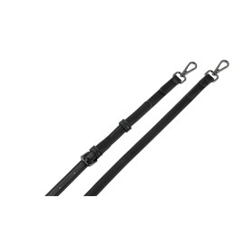 Сумка кросс-боди женская BUGATTI АЛМАТА | ALMATA, чёрная, полиуретан, 21,5х6х15 см