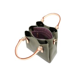 Сумка женская BUGATTI ЭЛЛА | ELLA, оливковая, полиуретан, 27х12х23,5 см