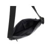 Сумка через плечо TORBER НОВА, черный, нейлон/полиэстер, 33 х 6 х 20 см