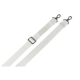 Сумка через плечо женская BUGATTI ЭЛЬЗА | ELSA, белая, воловья кожа/полиэстер, 18,5х8,5х14,5 см