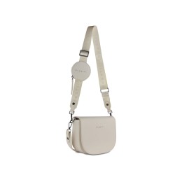 Сумка наплечная женская BUGATTI АЛМАТА | ALMATA, с кошельком, бежевая, полиуретан, 27х6х18,5 см