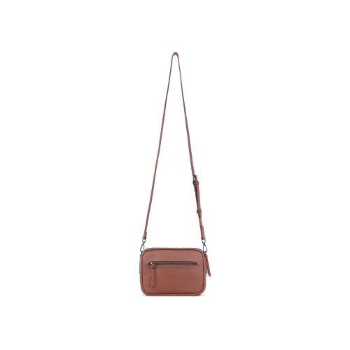 Сумка кросс-боди женская BUGATTI АЛМАТА | ALMATA, абрикосовая, полиуретан, 21,5х6х15 см