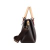 Сумка женская BUGATTI ЭЛЛА | ELLA, тёмно-коричневая, полиуретан, 30х12х23 см