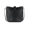 Сумка женская BUGATTI ЭЛЬЗА | ELSA, чёрная, воловья кожа/полиэстер, 29х8х27 см