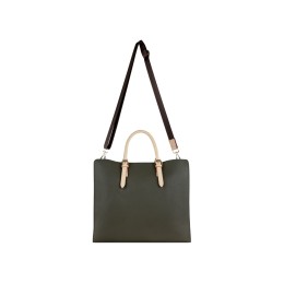 Сумка-шоппер BUGATTI ЭЛЛА | ELLA, оливковая, полиуретан, 37х12х31 см